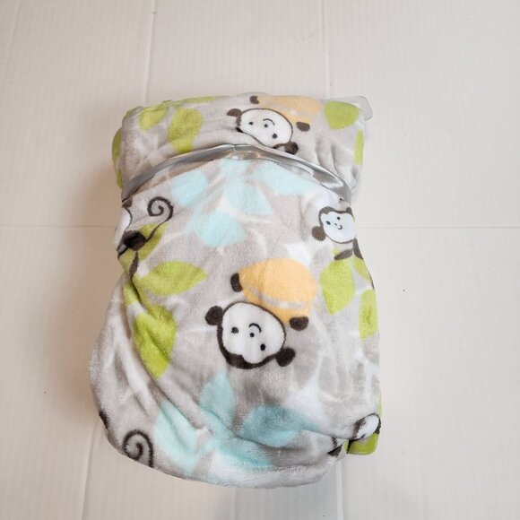 New Blankets and Beyond baby blanket Monkey - Picture 4 of 7